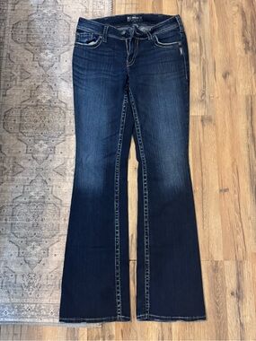 Silver Jeans Dark Indigo Bootcut Jeans 31/36